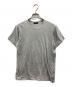 COMME des GARCONS HOMME PLUS（コムデギャルソンオムプリュス）の古着「サイドジップTシャツ」｜グレー