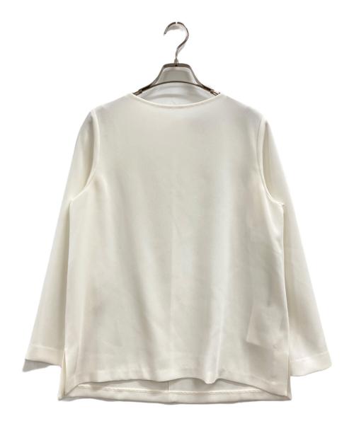 DEPAREILLE（デパリエ）DEPAREILLE (デパリエ) 長袖ブラウス ホワイト サイズ:38の古着・服飾アイテム