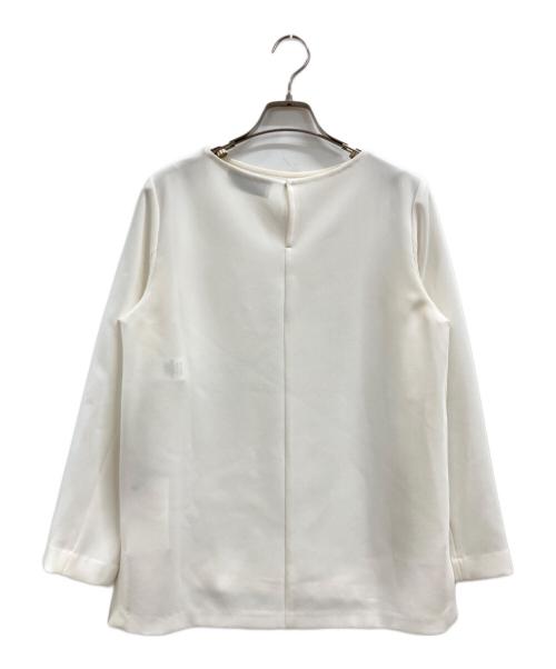 DEPAREILLE（デパリエ）DEPAREILLE (デパリエ) 長袖ブラウス ホワイト サイズ:38の古着・服飾アイテム