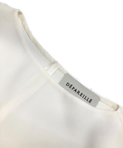 DEPAREILLE（デパリエ）DEPAREILLE (デパリエ) 長袖ブラウス ホワイト サイズ:38の古着・服飾アイテム