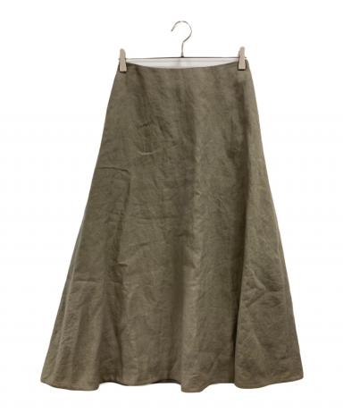 Deuxieme Classe *Linenフレアスカート36 カーキ　未使用品 中古・古着通販】DEUXIEME CLASSE (ドゥーズィエム クラス) EVERYDAY I