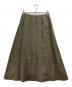 DEUXIEME CLASSE (ドゥーズィエム クラス) EVERYDAY I LIKE.Linenフレアスカート ブラウン サイズ:36 未使用品：12000円