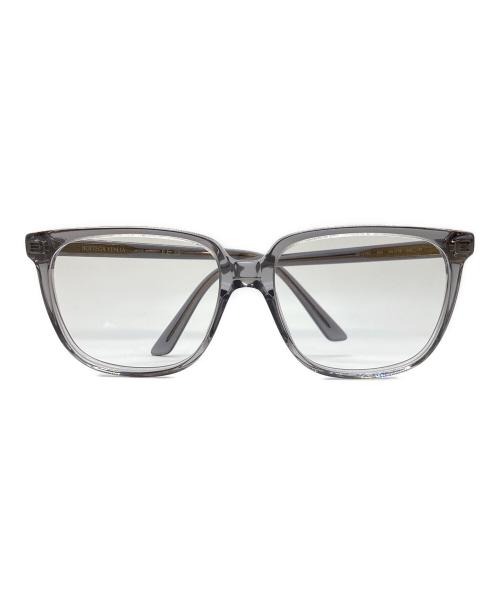 BOTTEGA VENETA（ボッテガベネタ）BOTTEGA VENETA (ボッテガベネタ) 眼鏡 グレー サイズ:56▢16-145の古着・服飾アイテム