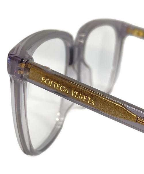 BOTTEGA VENETA（ボッテガベネタ）BOTTEGA VENETA (ボッテガベネタ) 眼鏡 グレー サイズ:56▢16-145の古着・服飾アイテム