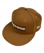 SUPREME×New Eraシュプリーム×ニューエラ）の古着「Money Box Logo Cap」｜ブラウン