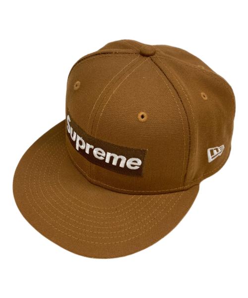 SUPREME（シュプリーム）SUPREME (シュプリーム) New Era (ニューエラ) Money Box Logo Cap ブラウン サイズ:７4/1の古着・服飾アイテム
