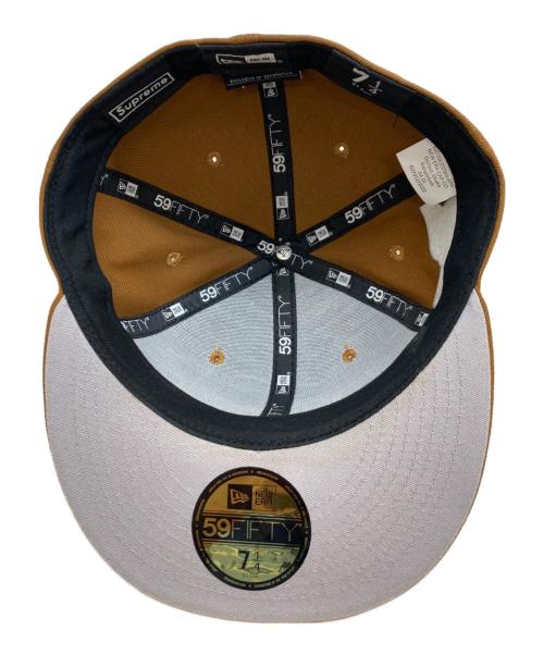 SUPREME（シュプリーム）SUPREME (シュプリーム) New Era (ニューエラ) Money Box Logo Cap ブラウン サイズ:７4/1の古着・服飾アイテム