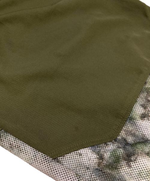 Snow peak（スノーピーク）Snow peak (スノーピーク) 切り替えパンツ カーキ サイズ:Sの古着・服飾アイテム