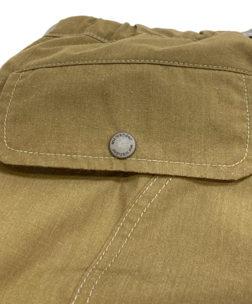 and wander（アンドワンダー）and wander (アンドワンダー) light hike short pants カーキ サイズ:2の古着・服飾アイテム