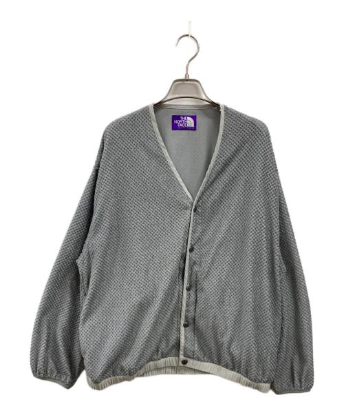 THE NORTHFACE PURPLELABEL（ザ・ノースフェイス パープルレーベル）THE NORTHFACE PURPLELABEL (ザ・ノースフェイス パープルレーベル) Field Reversible Snap Cardigan グレー サイズ:Mの古着・服飾アイテム