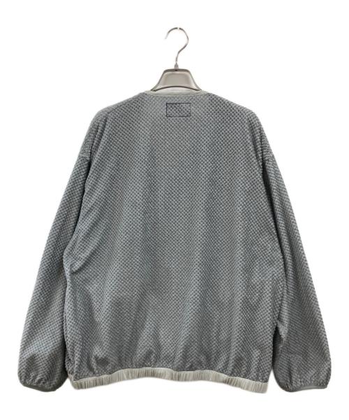 THE NORTHFACE PURPLELABEL（ザ・ノースフェイス パープルレーベル）THE NORTHFACE PURPLELABEL (ザ・ノースフェイス パープルレーベル) Field Reversible Snap Cardigan グレー サイズ:Mの古着・服飾アイテム