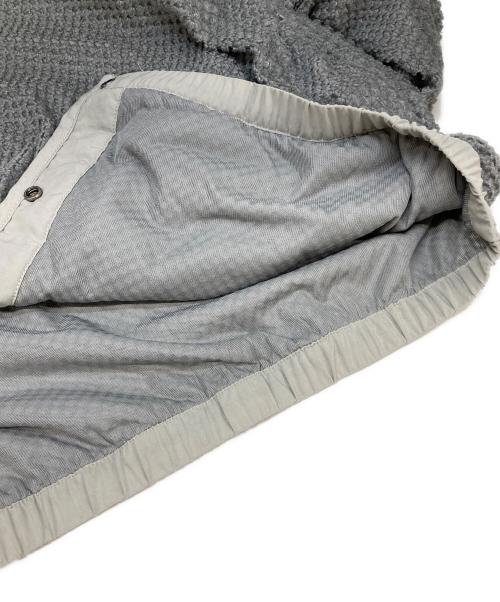 THE NORTHFACE PURPLELABEL（ザ・ノースフェイス パープルレーベル）THE NORTHFACE PURPLELABEL (ザ・ノースフェイス パープルレーベル) Field Reversible Snap Cardigan グレー サイズ:Mの古着・服飾アイテム