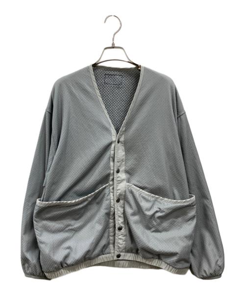 THE NORTHFACE PURPLELABEL（ザ・ノースフェイス パープルレーベル）THE NORTHFACE PURPLELABEL (ザ・ノースフェイス パープルレーベル) Field Reversible Snap Cardigan グレー サイズ:Mの古着・服飾アイテム