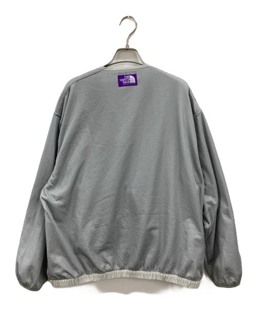 THE NORTHFACE PURPLELABEL（ザ・ノースフェイス パープルレーベル）THE NORTHFACE PURPLELABEL (ザ・ノースフェイス パープルレーベル) Field Reversible Snap Cardigan グレー サイズ:Mの古着・服飾アイテム