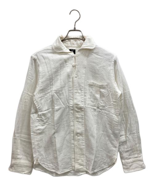Django Atour（ジャンゴ アトゥール）Django Atour (ジャンゴ アトゥール) フレンチカラー長袖シャツ ホワイト サイズ:Mの古着・服飾アイテム