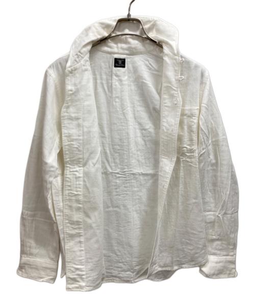 Django Atour（ジャンゴ アトゥール）Django Atour (ジャンゴ アトゥール) フレンチカラー長袖シャツ ホワイト サイズ:Mの古着・服飾アイテム