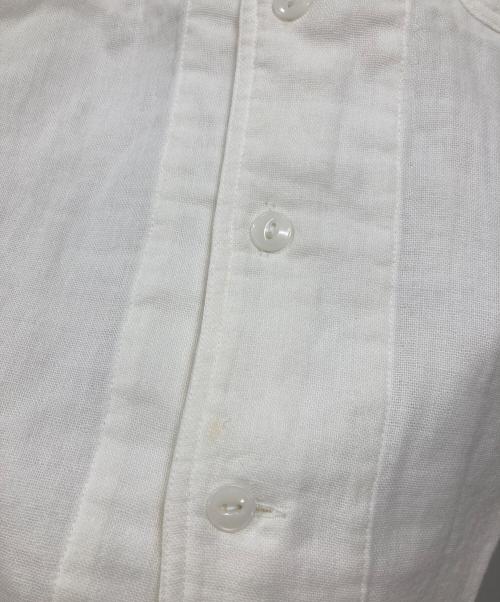 Django Atour（ジャンゴ アトゥール）Django Atour (ジャンゴ アトゥール) フレンチカラー長袖シャツ ホワイト サイズ:Mの古着・服飾アイテム