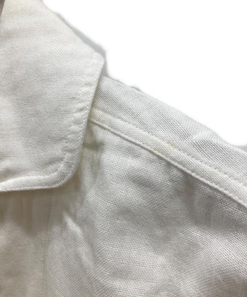 Django Atour（ジャンゴ アトゥール）Django Atour (ジャンゴ アトゥール) フレンチカラー長袖シャツ ホワイト サイズ:Mの古着・服飾アイテム