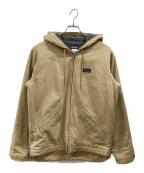 Patagoniaパタゴニア）の古着「LINED CANVAS HOODY」｜ベージュ