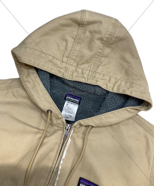 Patagonia（パタゴニア）Patagonia (パタゴニア) LINED CANVAS HOODY ベージュ サイズ:Sの古着・服飾アイテム