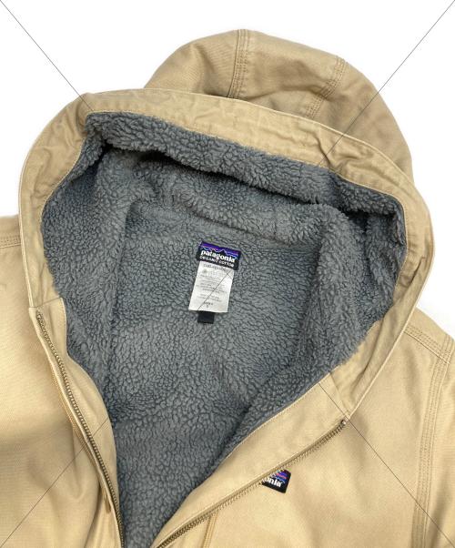 Patagonia（パタゴニア）Patagonia (パタゴニア) LINED CANVAS HOODY ベージュ サイズ:Sの古着・服飾アイテム