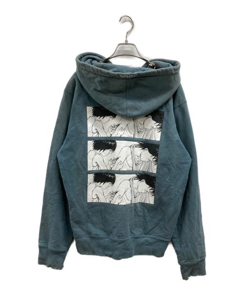 SUPREME（シュプリーム）Supreme (シュプリーム) AKIRA (アキラ) Syringe Zip Up Hooded Sweatshirt ブルーグリーン サイズ:Mの古着・服飾アイテム