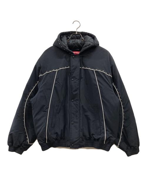SUPREME（シュプリーム）SUPREME (シュプリーム) Studded Stadium Jacket ブラック サイズ:Lの古着・服飾アイテム