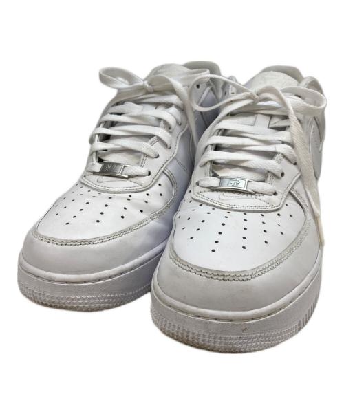 NIKE（ナイキ）NIKE (ナイキ) SUPREME (シュプリーム) AIR FORCE1 ホワイト サイズ:28cmの古着・服飾アイテム