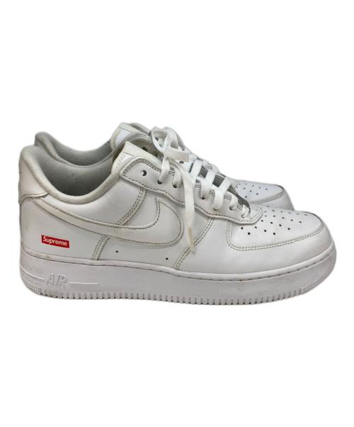NIKE（ナイキ）NIKE (ナイキ) SUPREME (シュプリーム) AIR FORCE1 ホワイト サイズ:28cmの古着・服飾アイテム