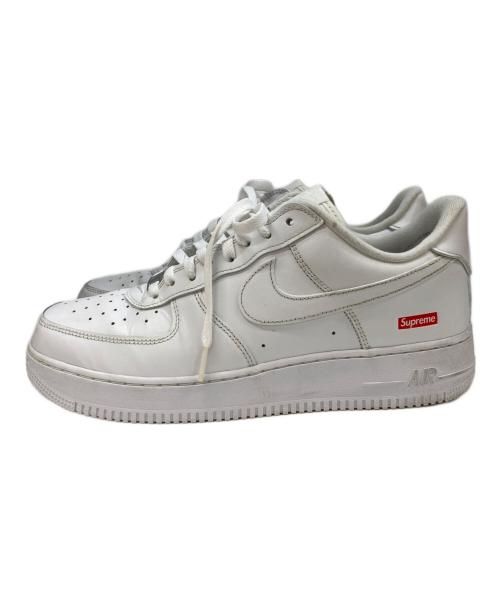 NIKE（ナイキ）NIKE (ナイキ) SUPREME (シュプリーム) AIR FORCE1 ホワイト サイズ:28cmの古着・服飾アイテム