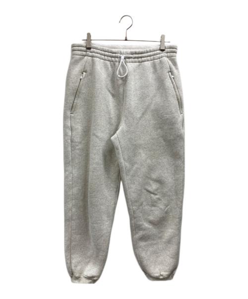 ALEXANDER WANG（アレキサンダー・ワン）ALEXANDER WANG (アレキサンダー・ワン) ロゴ刺繍スウェットパンツ ホワイト サイズ:Mの古着・服飾アイテム