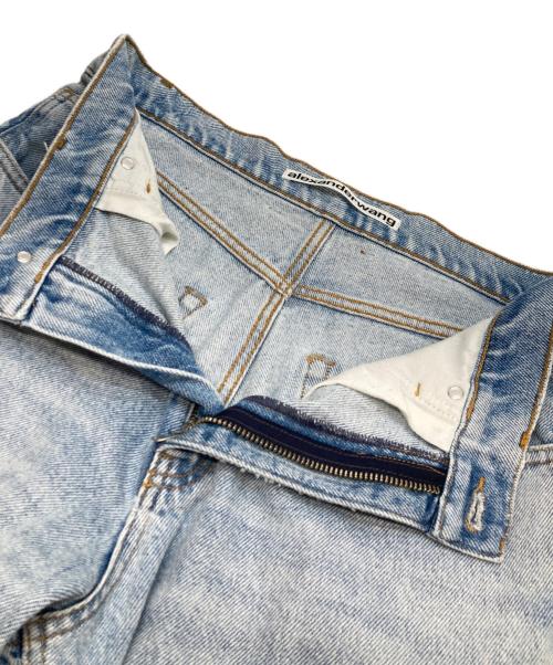 ALEXANDER WANG（アレキサンダー・ワン）ALEXANDER WANG (アレキサンダー・ワン) デニテーパードムパンツ ブルー サイズ:29の古着・服飾アイテム