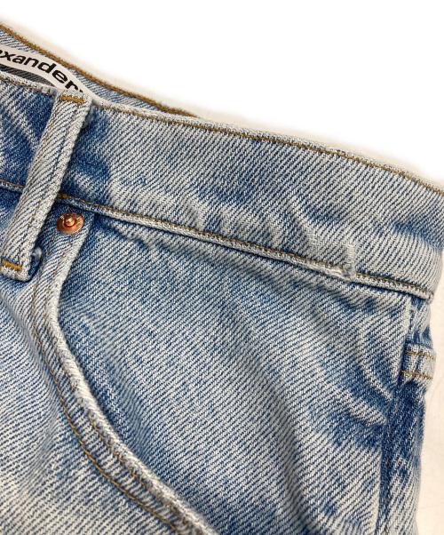 ALEXANDER WANG（アレキサンダー・ワン）ALEXANDER WANG (アレキサンダー・ワン) デニテーパードムパンツ ブルー サイズ:29の古着・服飾アイテム
