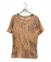 DRIES VAN NOTEN（ドリスヴァンノッテン）の古着「ジャガードデザインＴシャツ」｜ブラウン