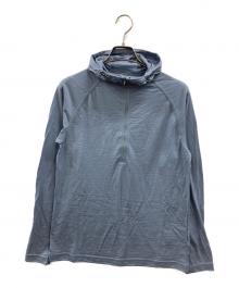 山と道（ヤマトミチ）の古着「Merino Light Hoody」｜ブルー