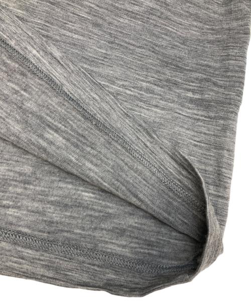 山と道（ヤマトミチ）山と道 (ヤマトミチ) Light Merino Sleeveless グレー サイズ:Lの古着・服飾アイテム