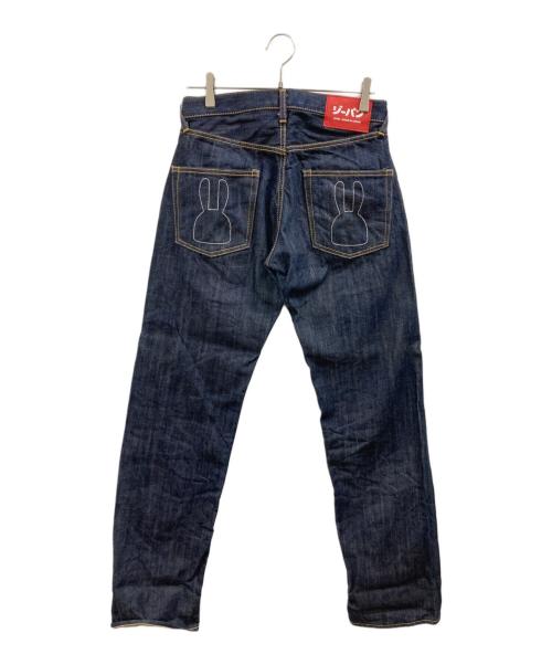 CUNE（キューン）CUNE (キューン) ウサギステッチデニムパンツ ネイビー サイズ:W30の古着・服飾アイテム