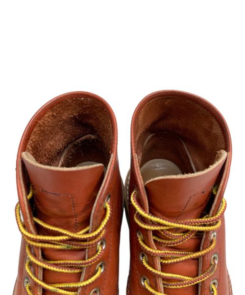 RED WING（レッドウィング）RED WING (レッドウィング) 6-inch Classic Round Toe レースアップブーツ ブラウン サイズ:25の古着・服飾アイテム