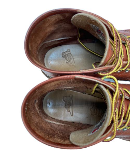 RED WING（レッドウィング）RED WING (レッドウィング) 6-inch Classic Round Toe レースアップブーツ ブラウン サイズ:25の古着・服飾アイテム