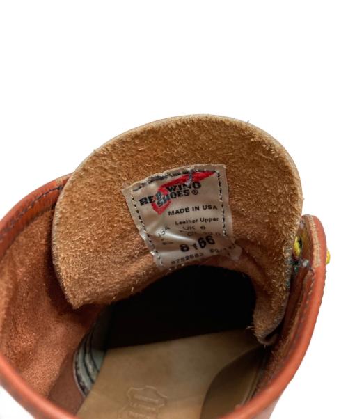 RED WING（レッドウィング）RED WING (レッドウィング) 6-inch Classic Round Toe レースアップブーツ ブラウン サイズ:25の古着・服飾アイテム