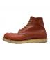 RED WING (レッドウィング) 6-inch Classic Round Toe レースアップブーツ ブラウン サイズ:25：18000円