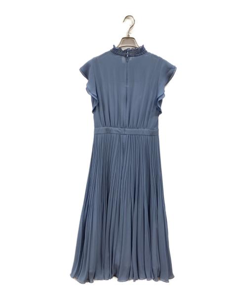ANAYI（アナイ）ANAYI (アナイ) プリーツワンピース ブルー サイズ:36の古着・服飾アイテム