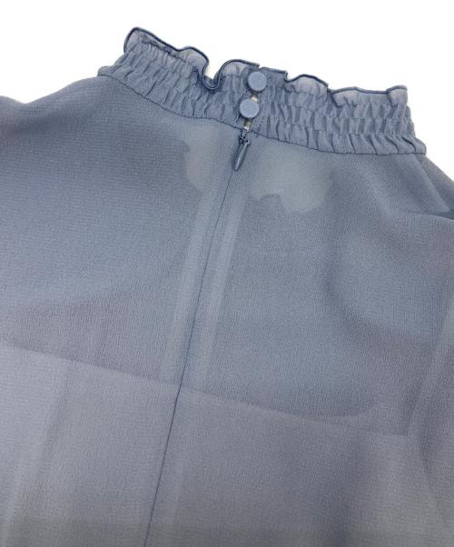 ANAYI（アナイ）ANAYI (アナイ) プリーツワンピース ブルー サイズ:36の古着・服飾アイテム