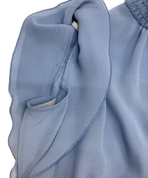 ANAYI（アナイ）ANAYI (アナイ) プリーツワンピース ブルー サイズ:36の古着・服飾アイテム