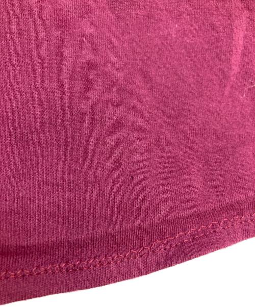 USED（ユーズド）USED (ユーズド) Girl at the Window tee バーガンディー サイズ:XLの古着・服飾アイテム