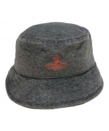 Vivienne Westwood（ヴィヴィアンウエストウッド）の古着「バケットハット」｜グレー
