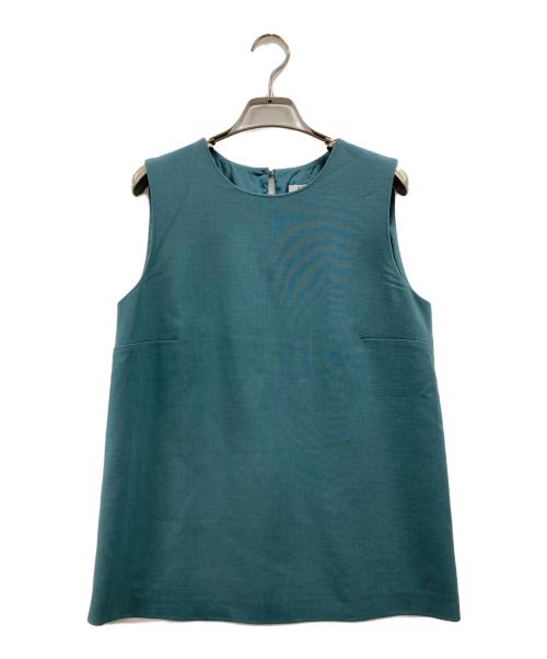 MaxMara（マックスマーラ）MaxMara (マックスマーラ) ノースリーブブラウス グリーン サイズ:40の古着・服飾アイテム