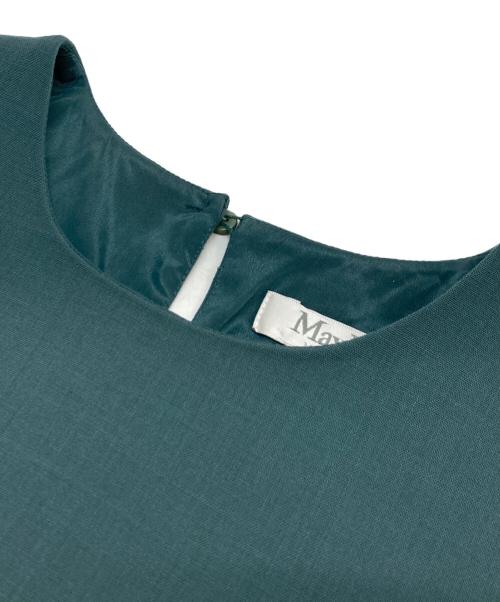 MaxMara（マックスマーラ）MaxMara (マックスマーラ) ノースリーブブラウス グリーン サイズ:40の古着・服飾アイテム