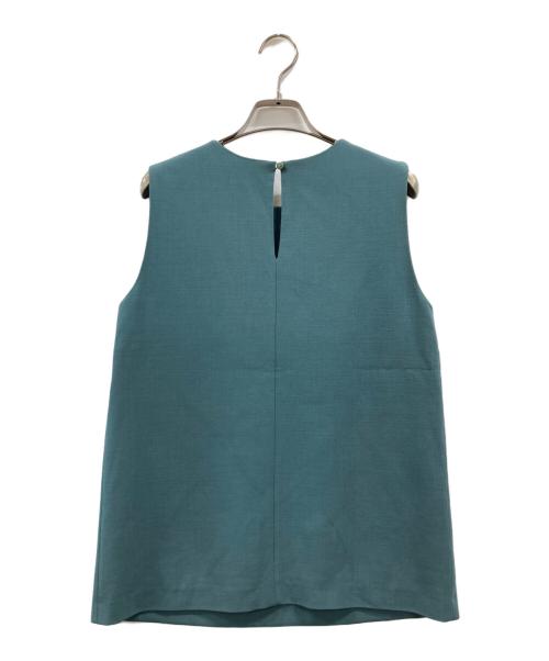 MaxMara（マックスマーラ）MaxMara (マックスマーラ) ノースリーブブラウス グリーン サイズ:40の古着・服飾アイテム