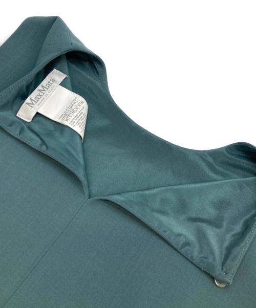 MaxMara（マックスマーラ）MaxMara (マックスマーラ) ノースリーブブラウス グリーン サイズ:40の古着・服飾アイテム